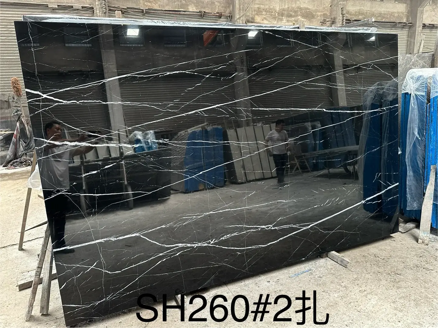 Nero Marquina Slabs view 6